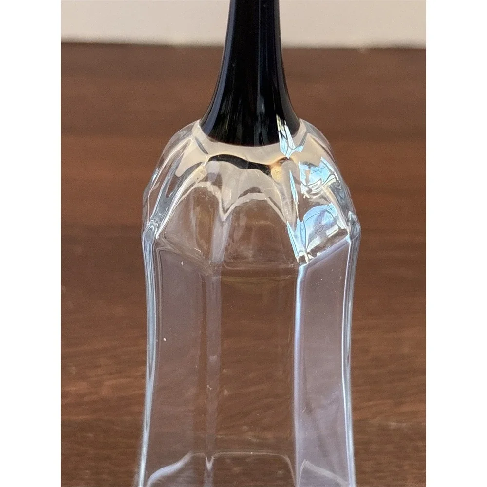 VTG LUMINARC FRANCE Crystal Octime  Stem Champagne Fluted Glasses 8.5/8 Set Of 2